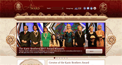 Desktop Screenshot of karicawards.com