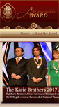 Mobile Screenshot of karicawards.com
